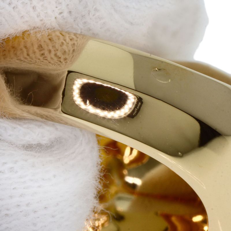 Cartier Panthère De Cartier Lacquer Tsavorite #56 Ring 18K Yellow Gold Ladies