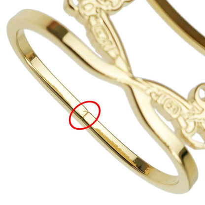 Hermes Scarf Ring 70 Brid De Gala Gold Color Small Accessories