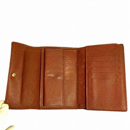 Louis Vuitton Monogram Porte Trésor Etui Papier M61202 Trifold Wallet Unisex