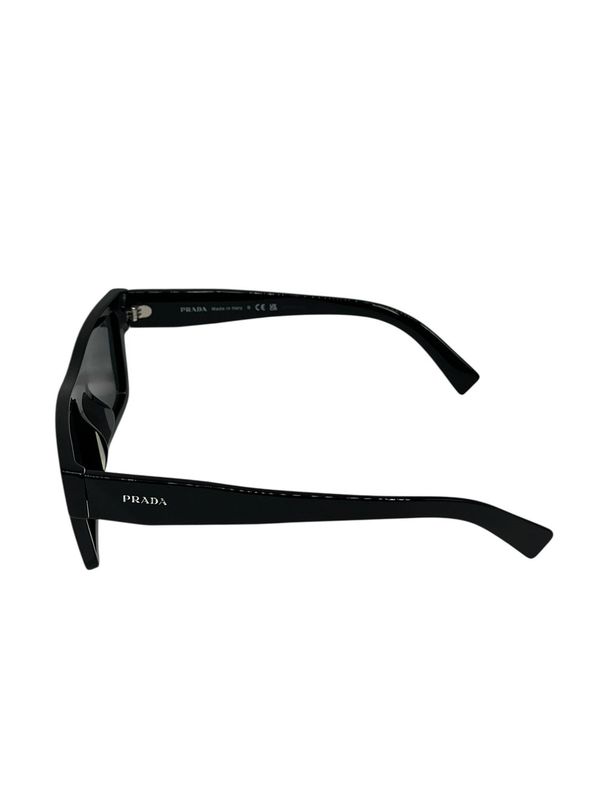 2606 Prada Symbol Sunglass Es Spr19w-F 5220 145 Black Preowned