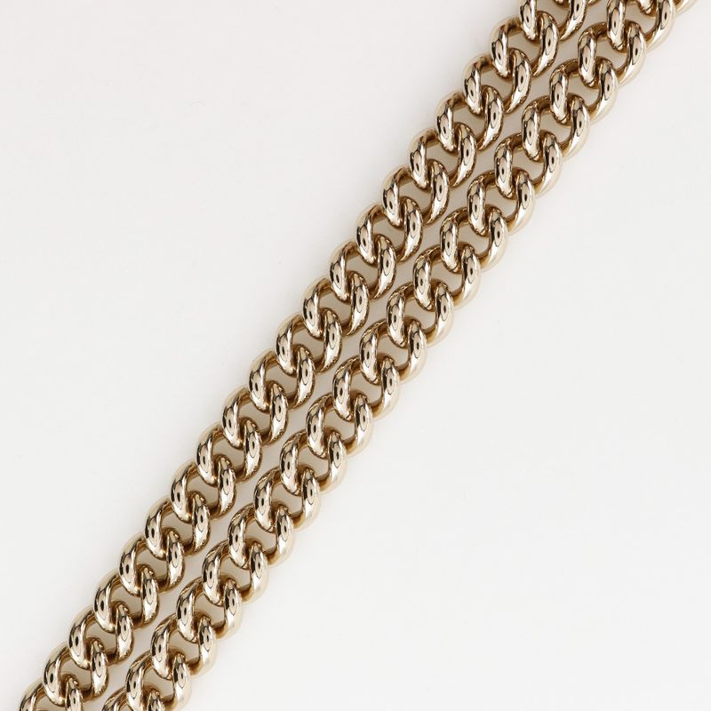 Gucci Soho Chain Shoulder Interlocking G 536224 Leather Red Ladies Shoulder Bag