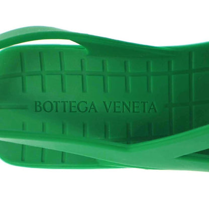 Bottega Veneta Jimbo Rubber Heel Sandals Green 36
