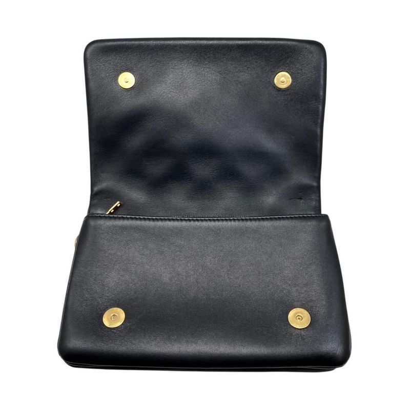Louis Vuitton Pochette Couss in M82116 Monogram Pattern Lamb Leather Noir Black