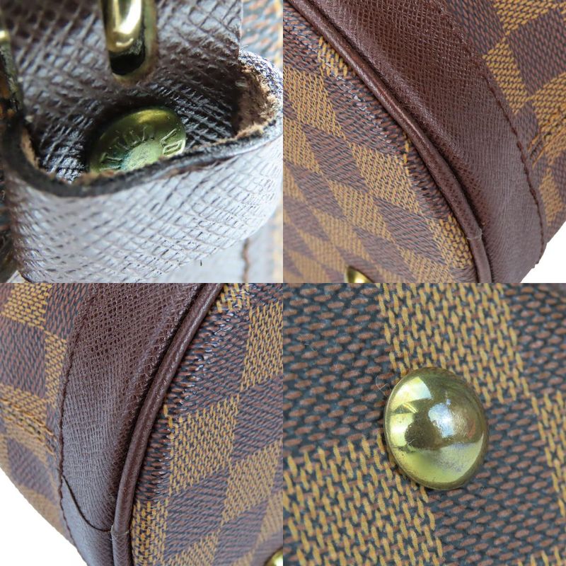 Louis Vuitton Tote Bag Marais N42240 Damier Brown Gold Hardware With Pouch