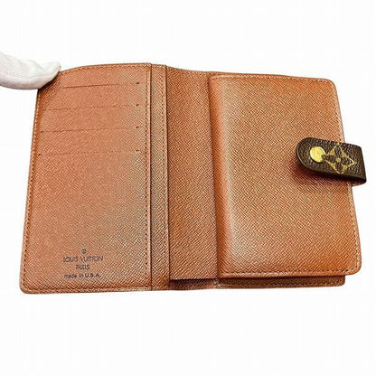Louis Vuitton Monogram Porte Monet Vieux Viennois M61663 Clasping Bifold Wallet