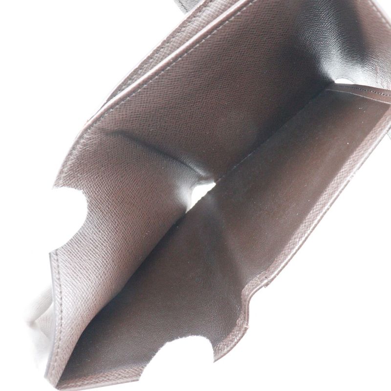 Louis Vuitton Portobier Carte Cles Di W Hook N61652 Damier Canvas Brown Sp0056