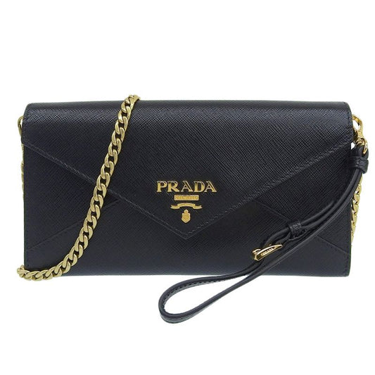 Prada Saffiano 2way Chain Shoulder Bag
