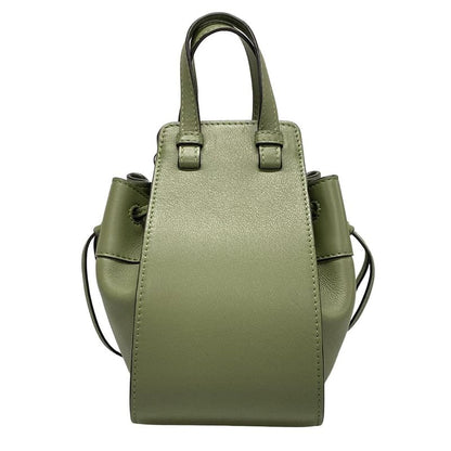 Loewe Handbag Hammock Drawstring Ring Bag Mini Khaki Drawstring Shape