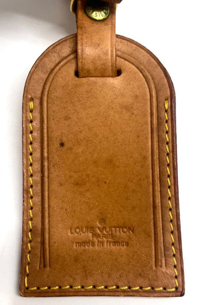 Louis Vuitton Name Tag Poinier Handle Holder 03bs255