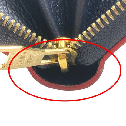 Louis Vuitton M62121 Empreinte Zippy Wallet Marline Rouge Long Wallet Louis