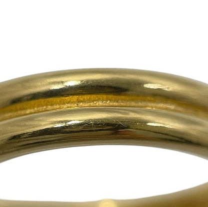 Hermes Scarf Ring Gold Vintage GP Used Hermes