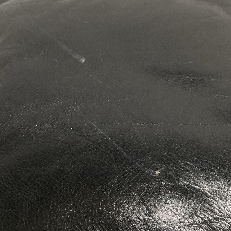 Bottega Veneta Clutch Bag Padetto / Maxi Intrecciato Black Leather