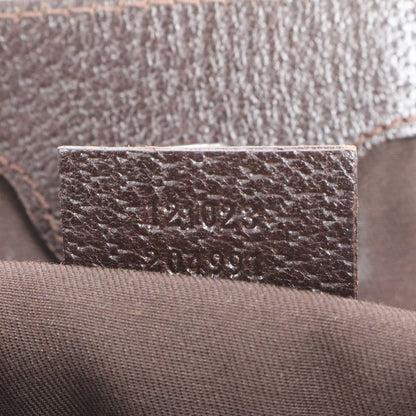 Gucci GG Canvas Leather Tote Bag Shoulder Hand Brown 121023 Women's EUE Cw44-6