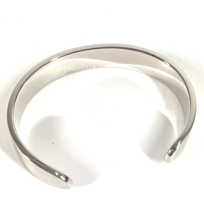 Tiffany & Co Bangle Return To Tiffany & Co Narrow Cuff Bangle Ag925 Silver