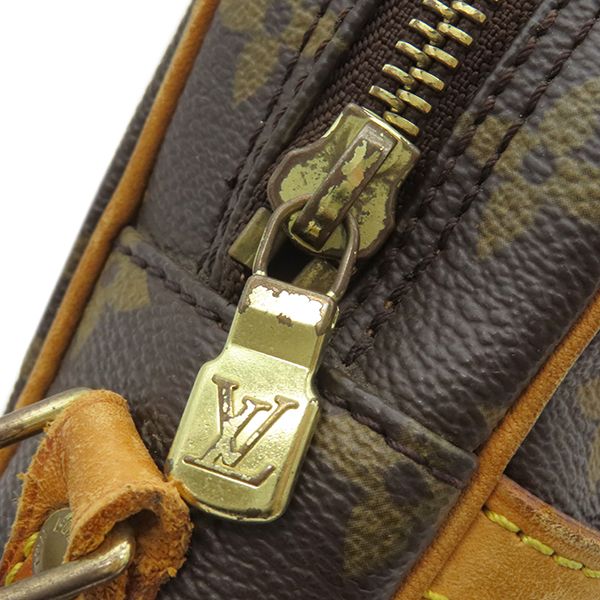 Louis Vuitton Shoulder Bag Danube Monogram Canvas Monogram Gold Hardware Brown