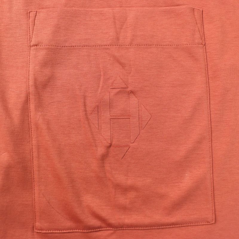 Hermes 100% Cotton Above Knee Length Mini Length Wrap Skirt With H Motif