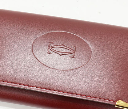 Cartier 6-ring Key Case Must Line Calf Bordeaux L3000092