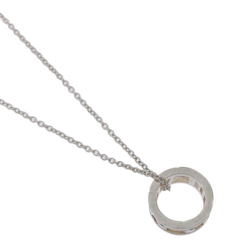 Tiffany & Co Tiffany & Co Open Atlas Necklace Mi Silver 925 2.2g Accessory H9897