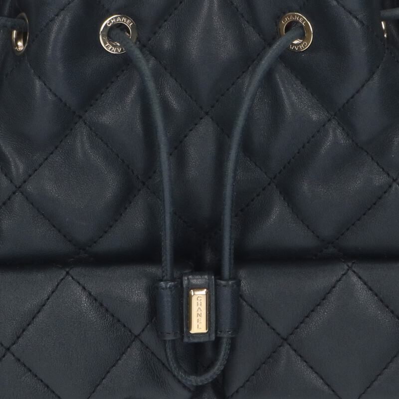 Chanel Lambskin Matelasse Backpack Men's