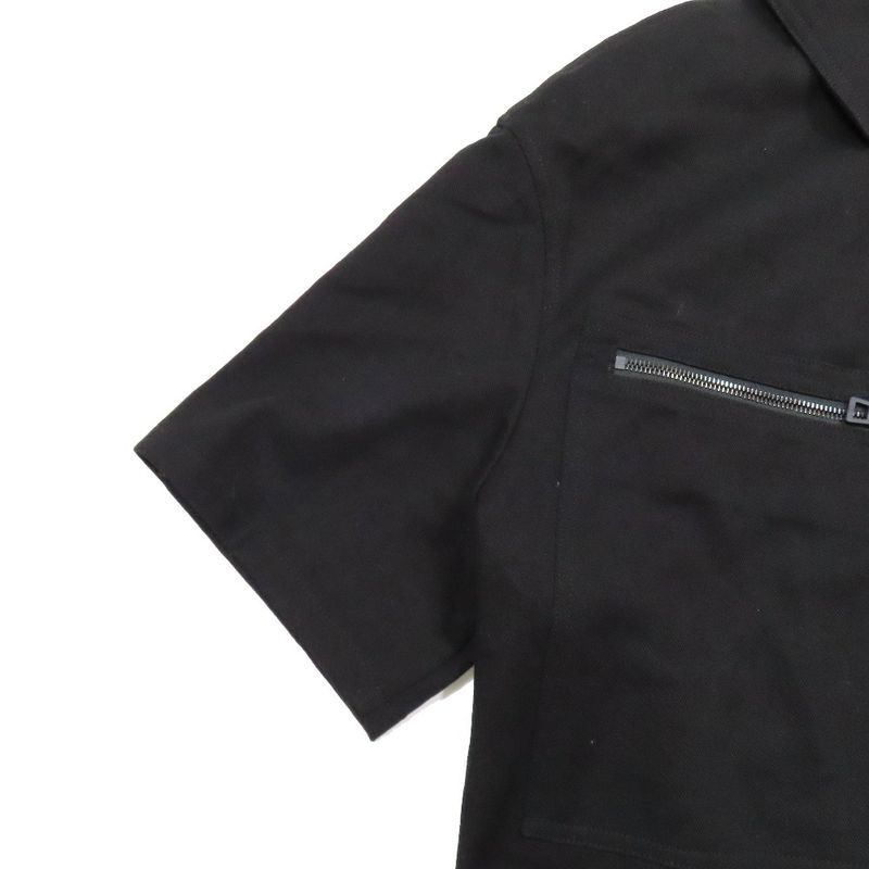 Unused 22aw Christian Dior Zip Up Short Sleeve Shirt Jacket Blouson Dior Vibe