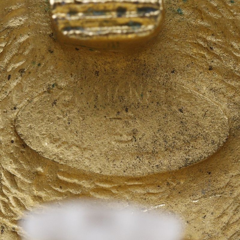 Chanel COCO MARK 31 RUE Cambon Vintage Gold Plated Ladies 30.0g Earrings