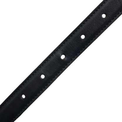 Bvlgari Bulgari Monete Belt Accessories Ancient Coin Motif Small Leather Black