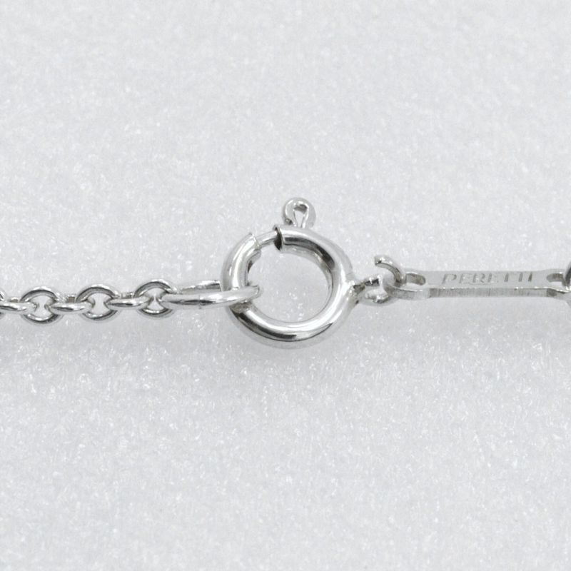 Tiffany & Co Open Heart Elsa Peretti 925 Silver Ladies 4.8g Necklace