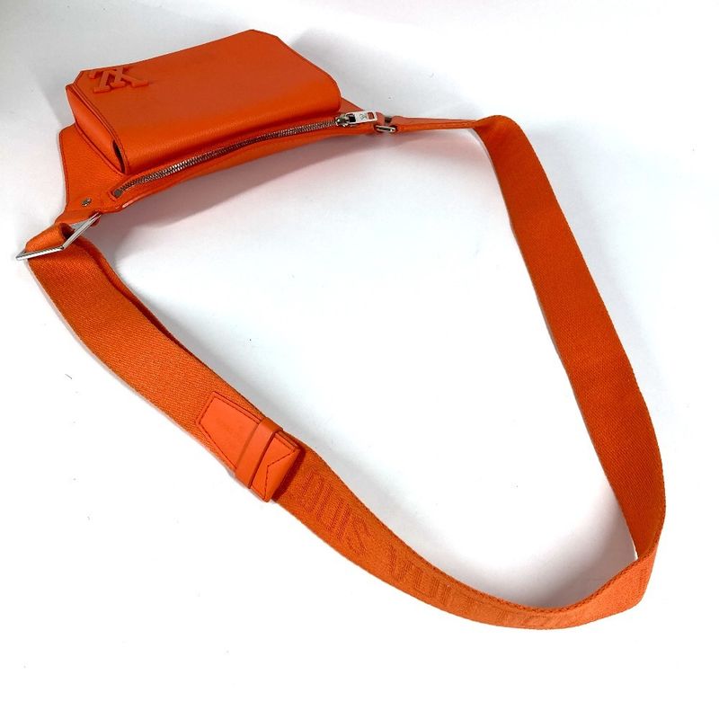 Louis Vuitton Body Bag Bum Bag NV M59625 Taurillon Leather Orange