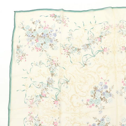 Christian Dior Flower Motif Scarf 100% Silk 4000010801100140