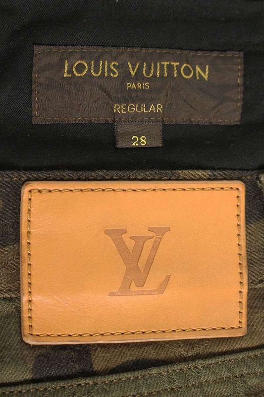Supreme Louis Vuitton 17AW LV Monogram Regular Jeans Monogram Regular Jeans