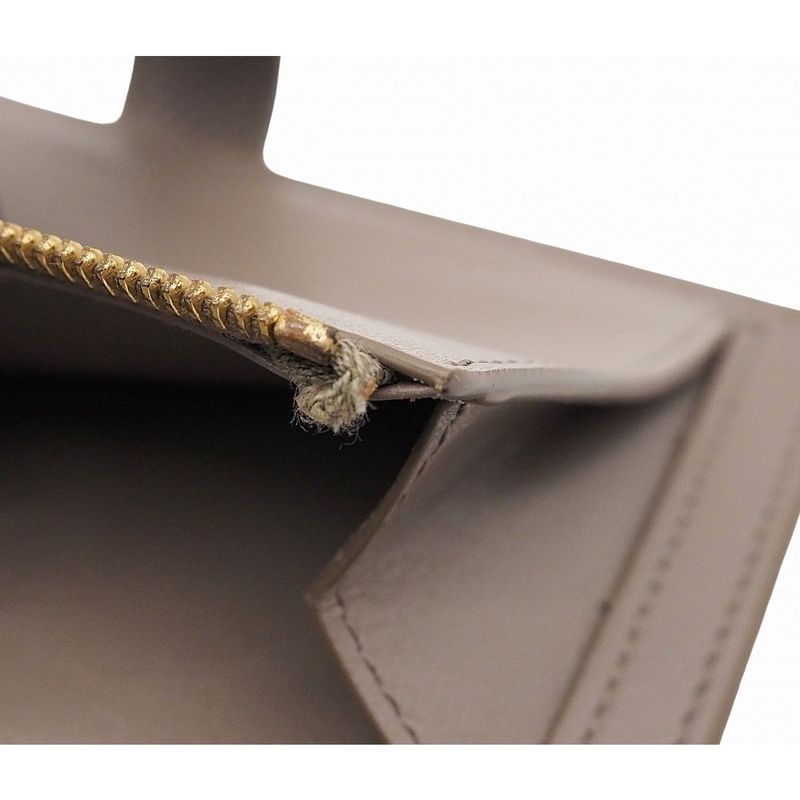 Celine Medium Strap Wallet Calfskin Pebble Glaze Mineral Blue Bicolor Wallet