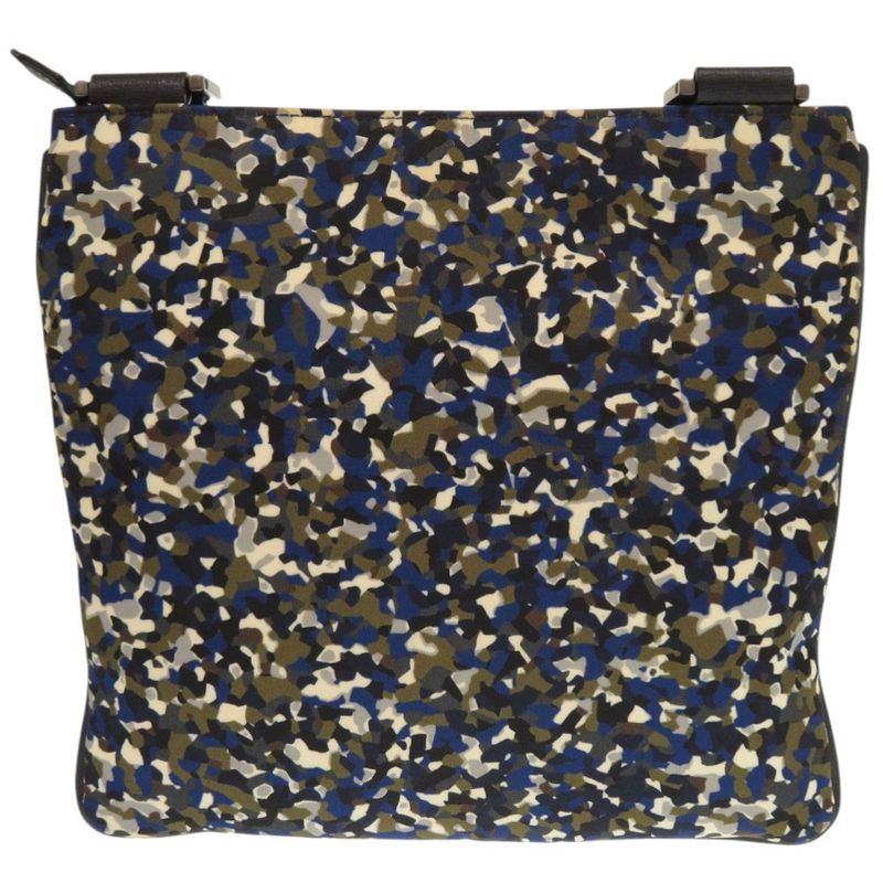 Fendi 7va369-6dz Nylon Leather Multicolor Shoulder Bag 0487 Fendi Men's