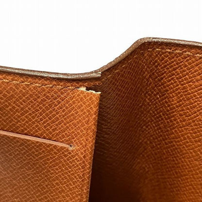 Louis Vuitton Monogram Porte-chequier Double M62223 Billfold Long Wallet Unisex