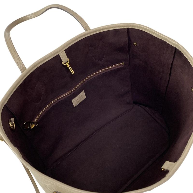 Louis Vuitton Tote Bag Monogram Empreinte Neverfull MM M45686 Tortolaire