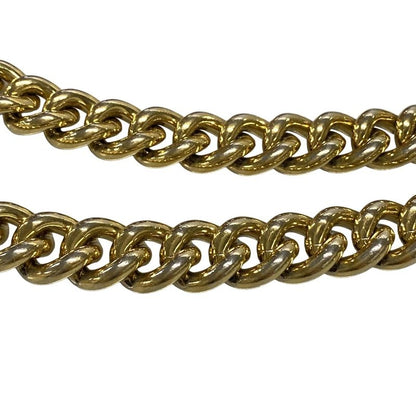 Gucci Shoulder Bag Padlock GG Small 409487 Dark Brown X Red X Multi Chain