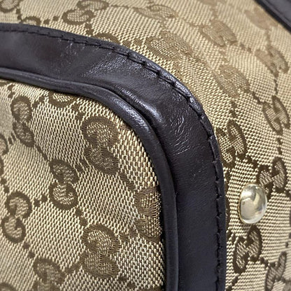 Gucci Handbag GG Patternsherry (web) 247205 Dark Brown X Beige X Multi Mini