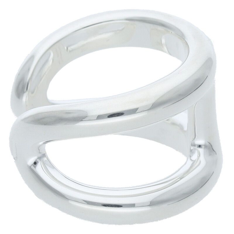 Hermes Osmose GM Osmose GM Silver Ring Men's 54 14