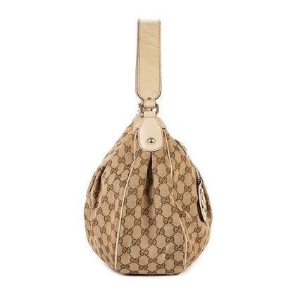 Gucci Suki Brown/beige Monogram Canvas A