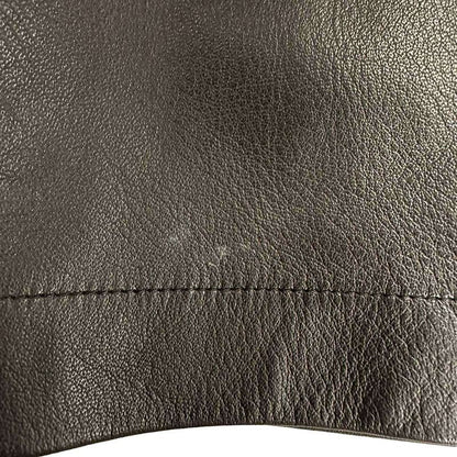 Bottega Veneta 21aw High Waist Lamb Leather Pants 669371 V17b0 Brown 38