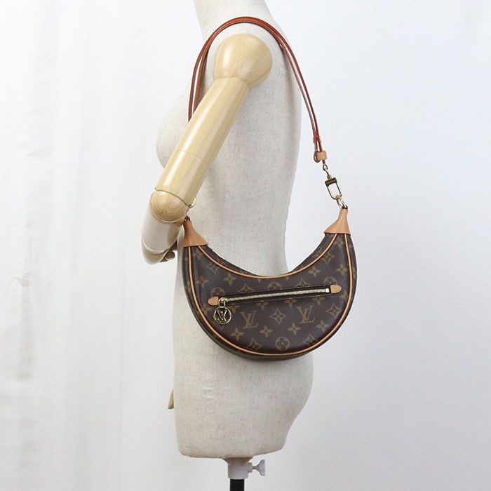Louis Vuitton Loop Monogram M81098 Shoulder Bag Monogram Canvas Scuff Deuce