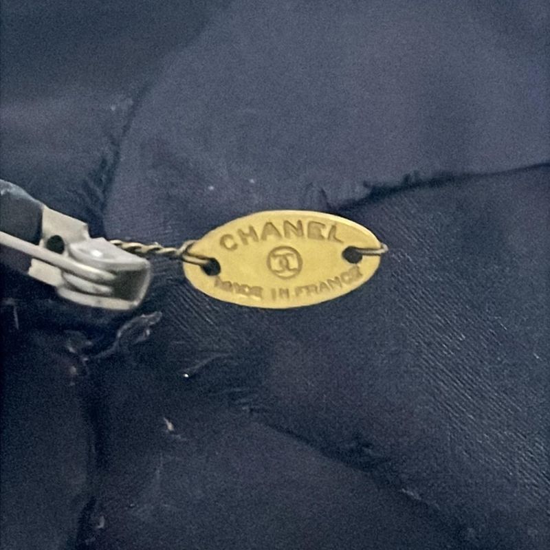 Chanel Corsage Camellia Black