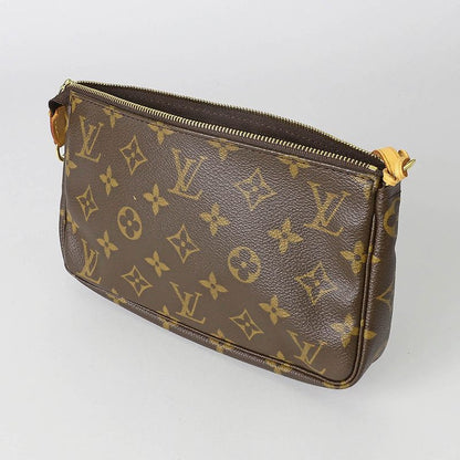 Louis Vuitton Handbag Pochette Accessoire Brown Rank A
