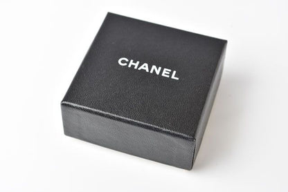 Chanel Earrings Accessories Rhinestone Gunmetal 2302-34