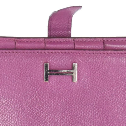 Hermes Bearn Classic □I Engraved Svhardware Wallet Men's