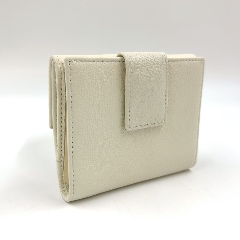 Gucci GG Canvas Printhie Sherry Line W Hook Wallet Leather X Canvas Off White X