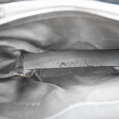 Gucci Tote Handbag Bamboo Black Leather 30ka703