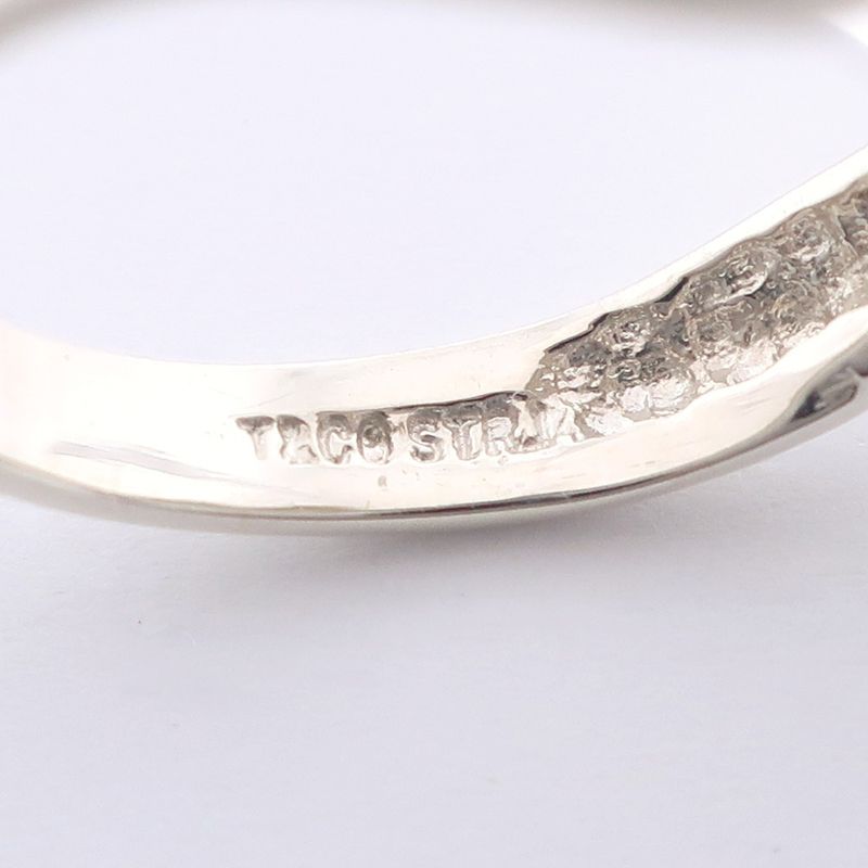 Tiffany & Co Candy Twist Silver 925 X K14 Yellow Gold #11 Ladies 2.5g Ring