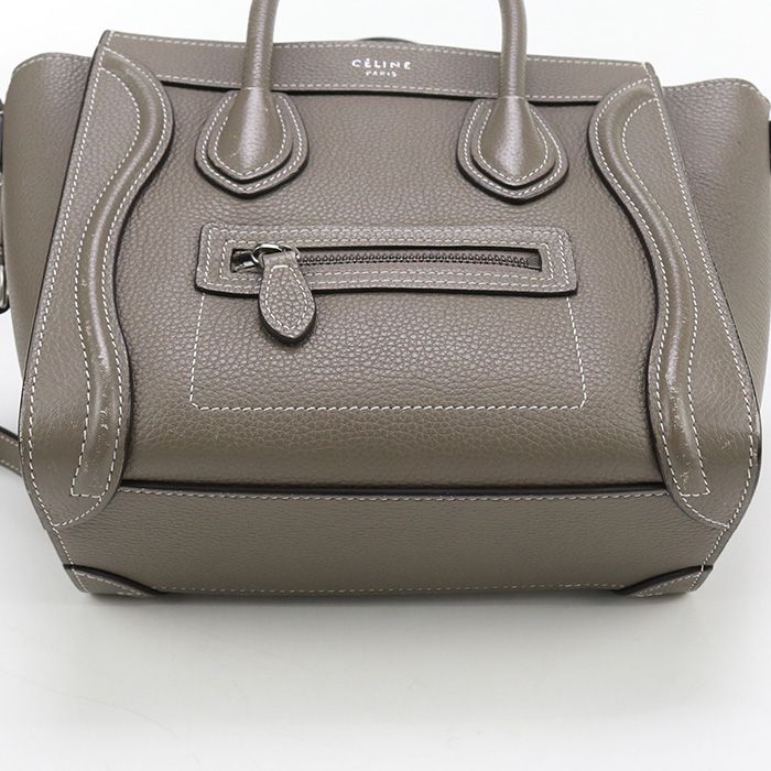 Celine Luggage Nano 18924 Handbag Calf Womens