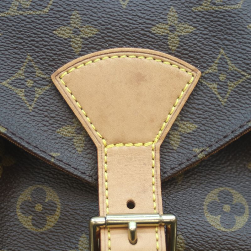 Louis Vuitton 00 M51135 Monogram Montsourisgm Backpack Daypack Brown Women