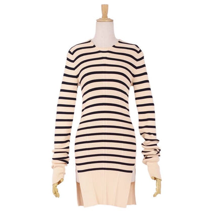 Celine Phoebe Period Knit Sweater Long Sleeve Long
